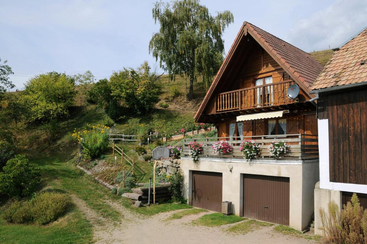 Chalet-Gite Berbuche Sainte-Croix-aux-Mines Eksteriør bilde
